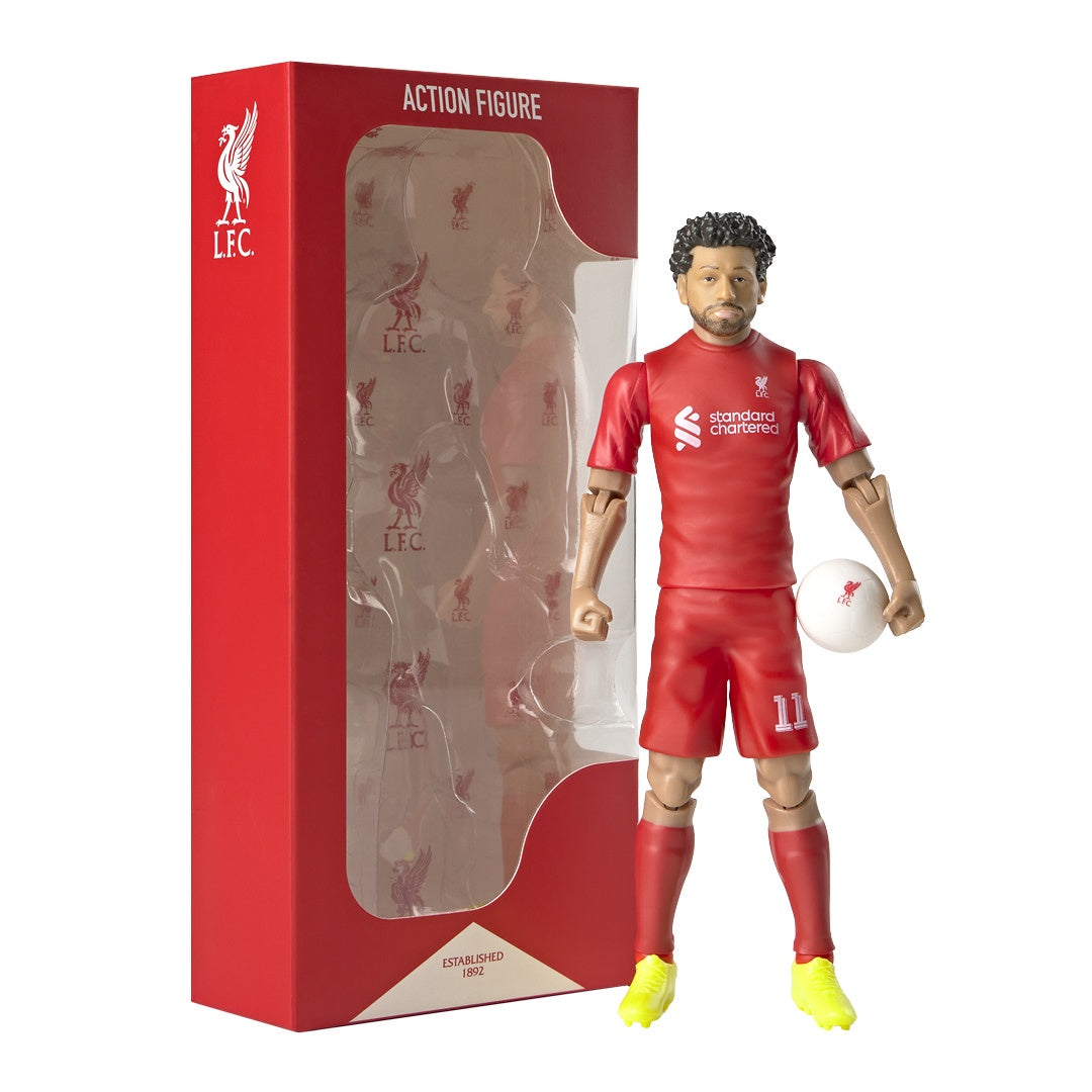 LIVERPOOL - MOHAMED SALAH SOCKERS ACTION FIGURE (8″) (PREORDER - IN STOCK NOV 21)