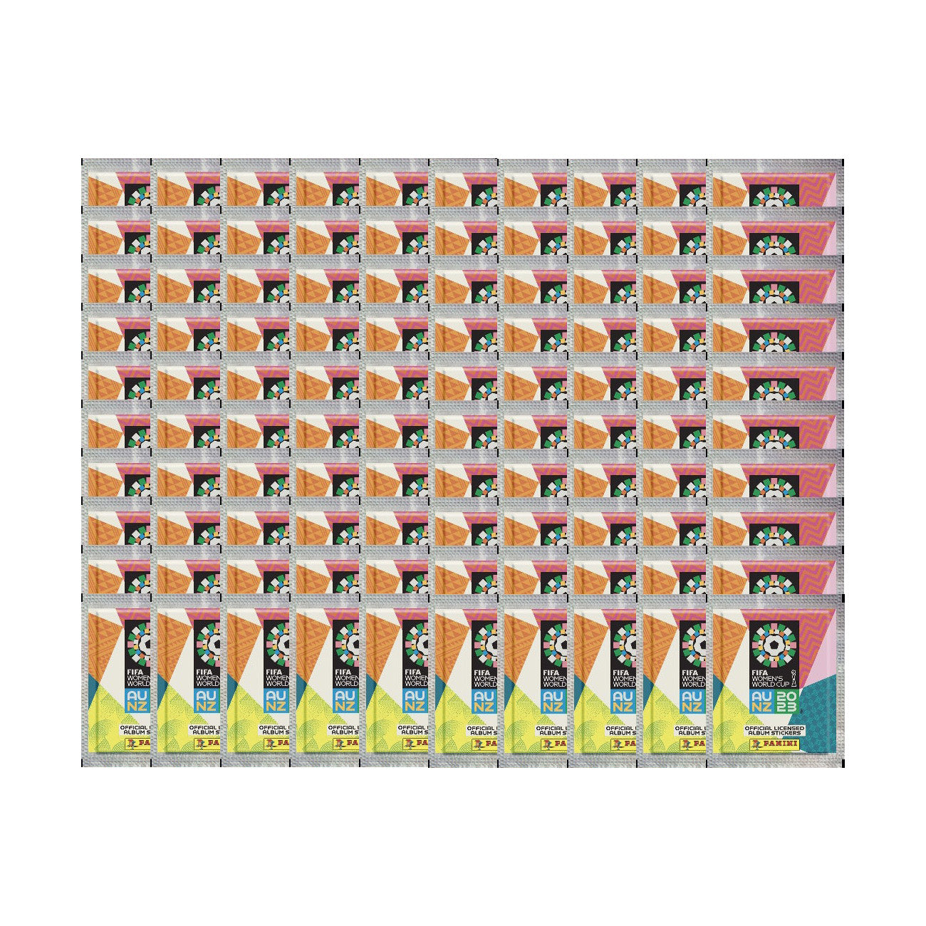 2023 PANINI WOMEN'S FIFA WORLD CUP STICKERS - 100 PACKS (500 STICKERS)