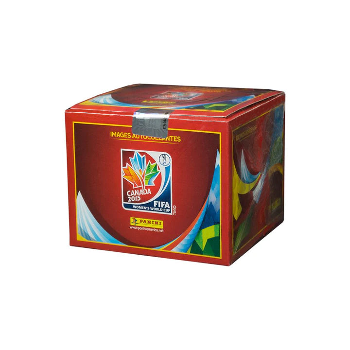 2015 PANINI WOMEN'S FIFA WORLD CUP STICKERS - 50-PACK BOX (250 STICKERS)