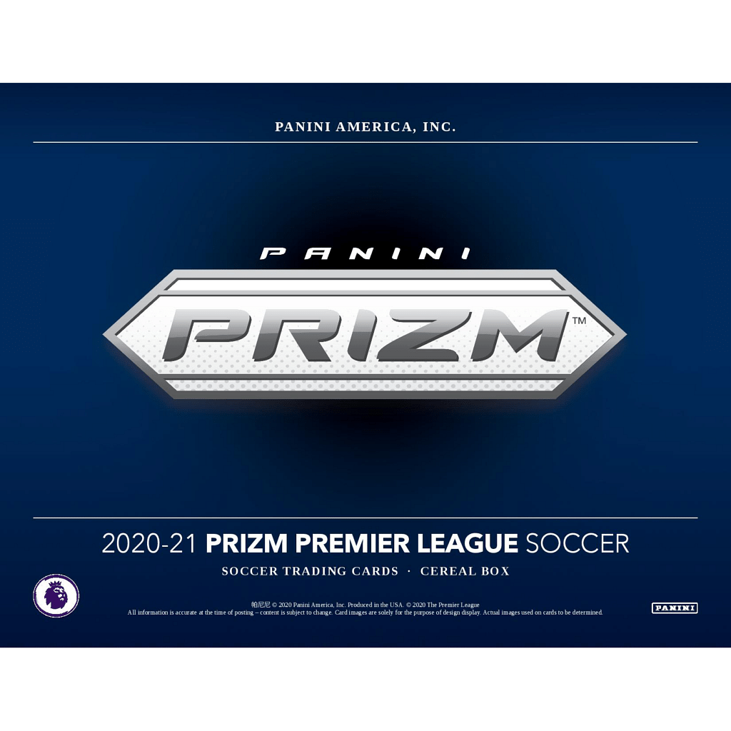 2020-21 PANINI PRIZM PREMIER LEAGUE CARDS BLASTER CEREAL BOX