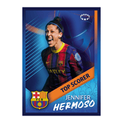 2021-22 TOPPS CHAMPIONS LEAGUE STICKERS – 50-PACK BOX (500 STICKERS)
