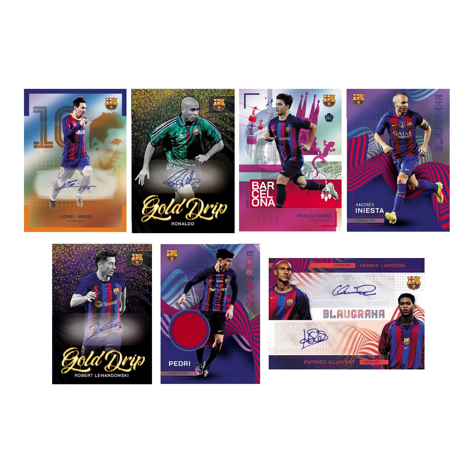 2022-23 TOPPS BARCELONA CLUB COLLECTION - BOX (30 CARDS + 1 AUTO OR RELIC)