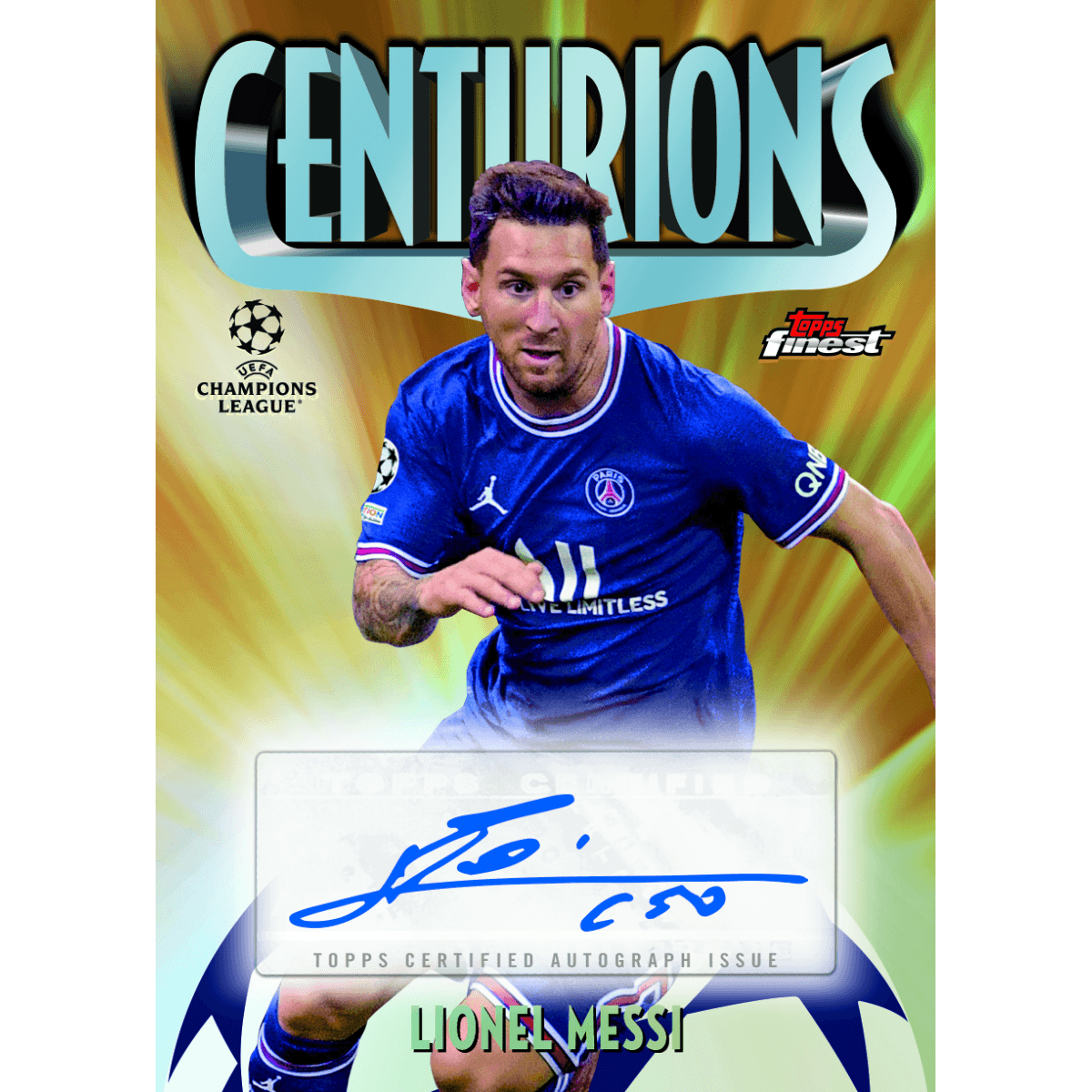 2021-22 TOPPS FINEST UEFA CHAMPIONS LEAGUE CARDS - MASTER BOX (2 AUTOGRAPHS)