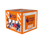 2023 PANINI PREMIER LEAGUE STICKERS - 50-PACK BOX (250 STICKERS)