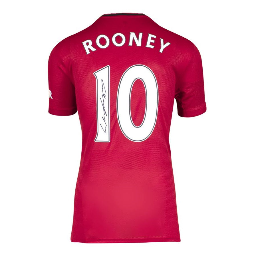 WAYNE ROONEY - AUTHENTIC SIGNED 2019-20 MANCHESTER UNITED JERSEY