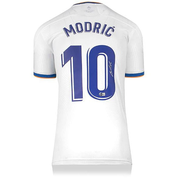 LUKA MODRIC AUTHENTIC SIGNED 2021-22 REAL MADRID JERSEY