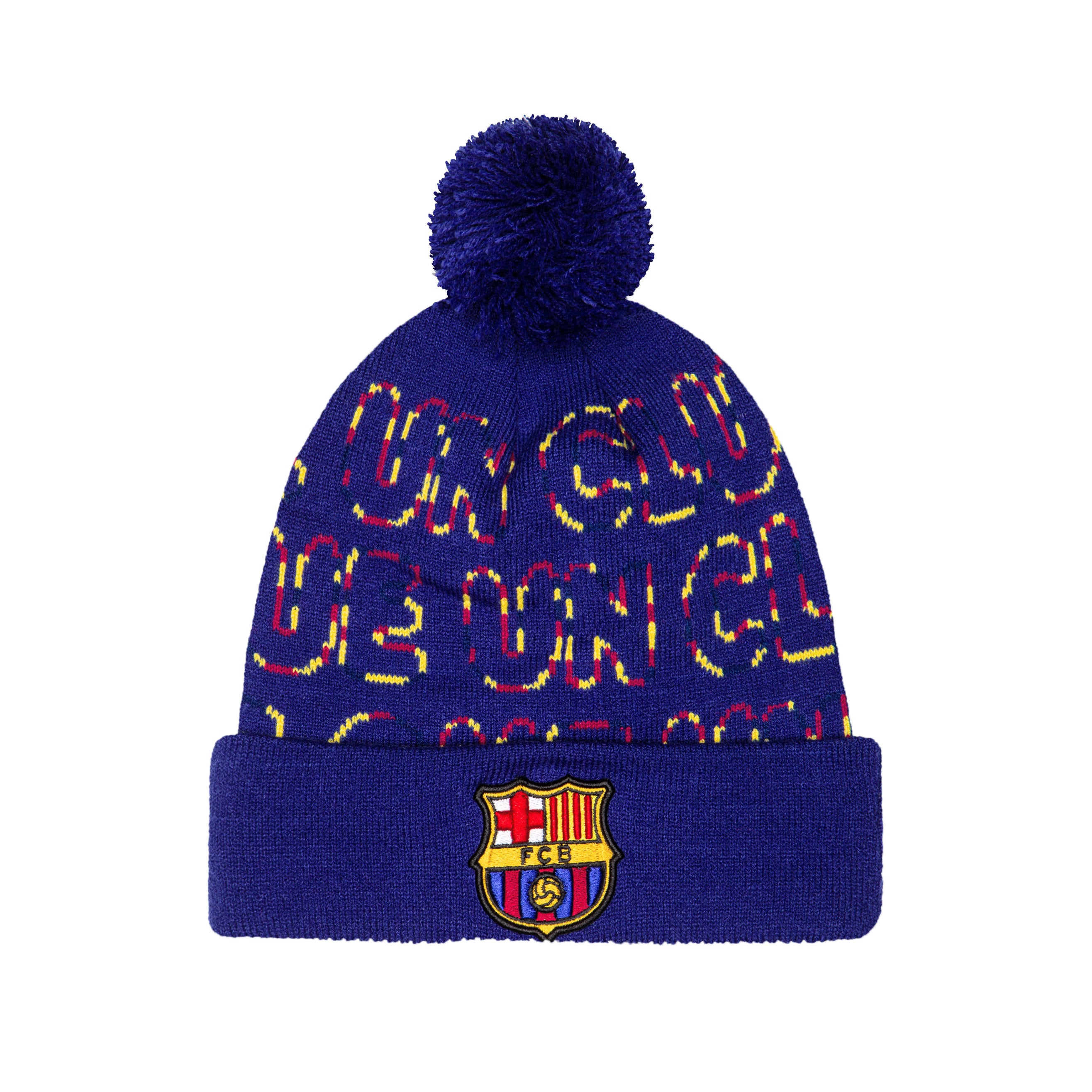 Buy the Barcelona Futura Knit Beanie online at SoccerCards