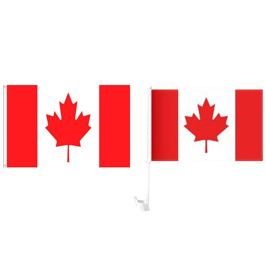 CANADA - FLAG & CAR FLAG