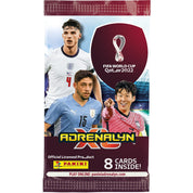 2022 PANINI ADRENALYN XL FIFA WORLD CUP CARDS - 50-PACK BOX (400 CARDS)