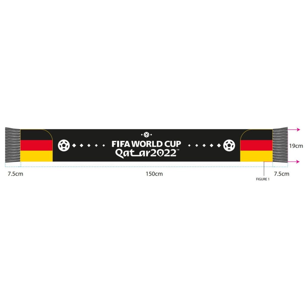 GERMANY – FIFA WORLD CUP 2022 ACRYLIC SCARF