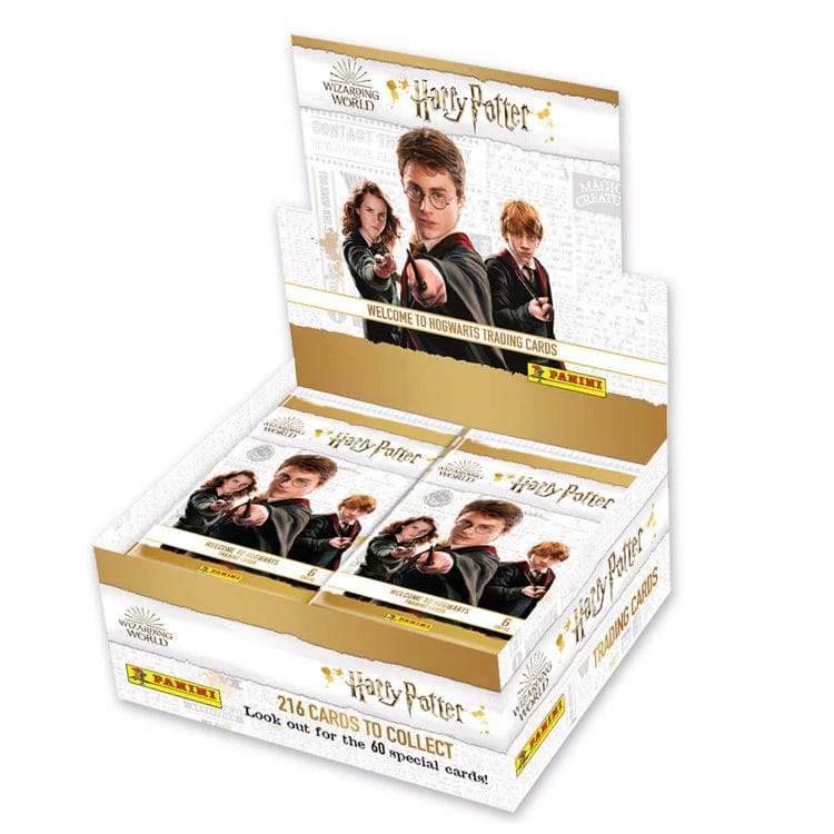 HARRY POTTER WELCOME TO HOGWARTS TRADING CARDS - 36-PACK BOX (216 CARDS)