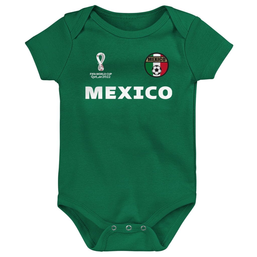 MEXICO – WORLD CUP 2022 BABY ONESIE