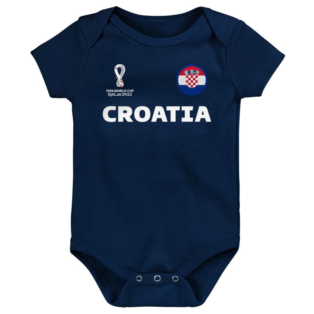 CROATIA – WORLD CUP 2022 BABY ONESIE