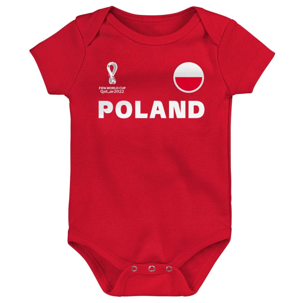 POLAND – WORLD CUP 2022 BABY ONESIE