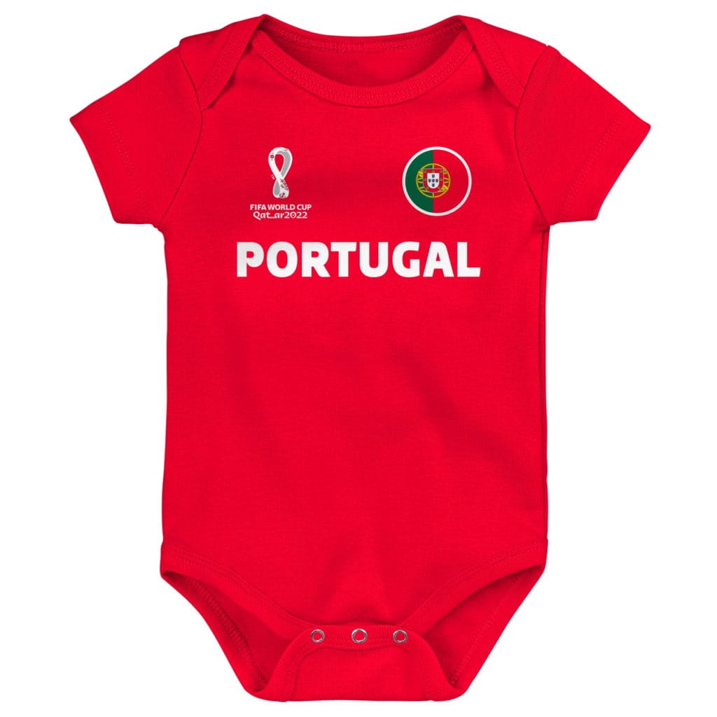 PORTUGAL – WORLD CUP 2022 BABY ONESIE