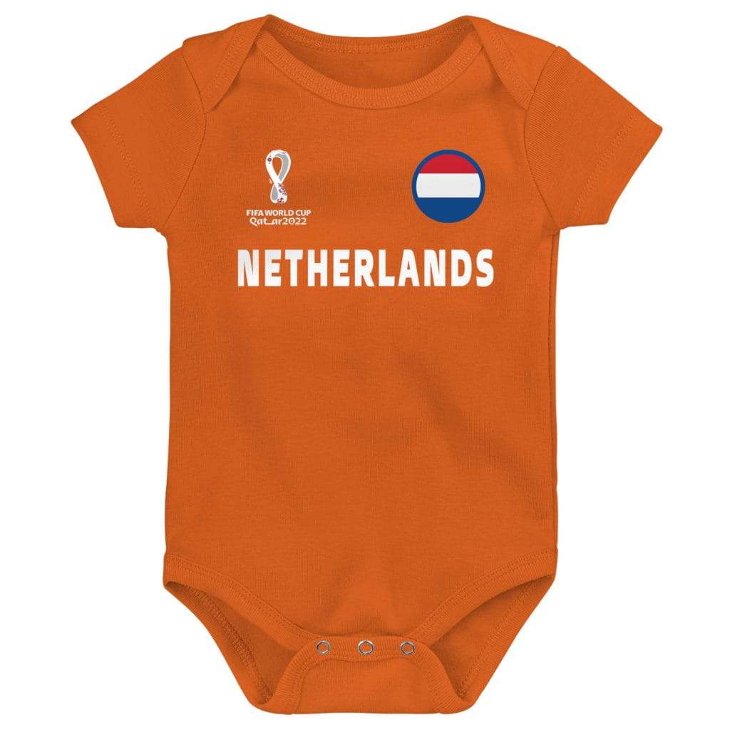 NETHERLANDS – WORLD CUP 2022 BABY ONESIE