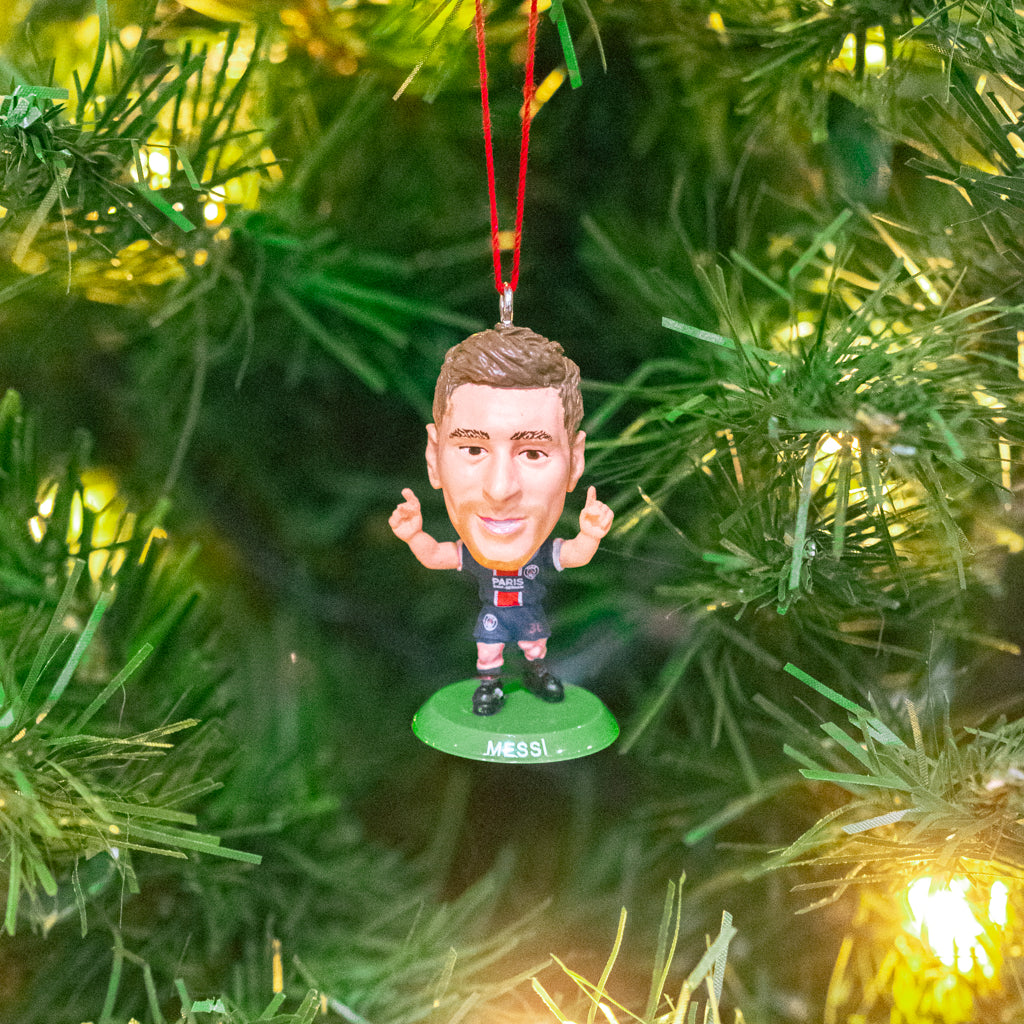 Messi Tree Buy Paris Saint-Germain Messi SoccerStarz Ornament at SoccerCards.ca!
