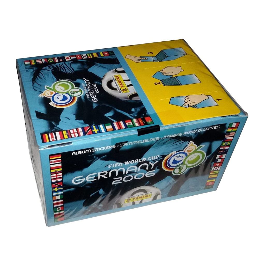 2006 PANINI WORLD CUP STICKERS BOX