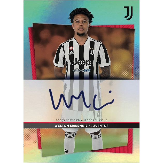 2021-22 TOPPS JUVENTUS TEAM SET BOX