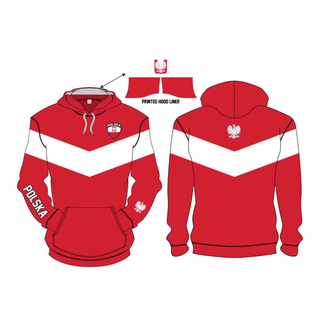 POLAND – POLYESTER HOODIE