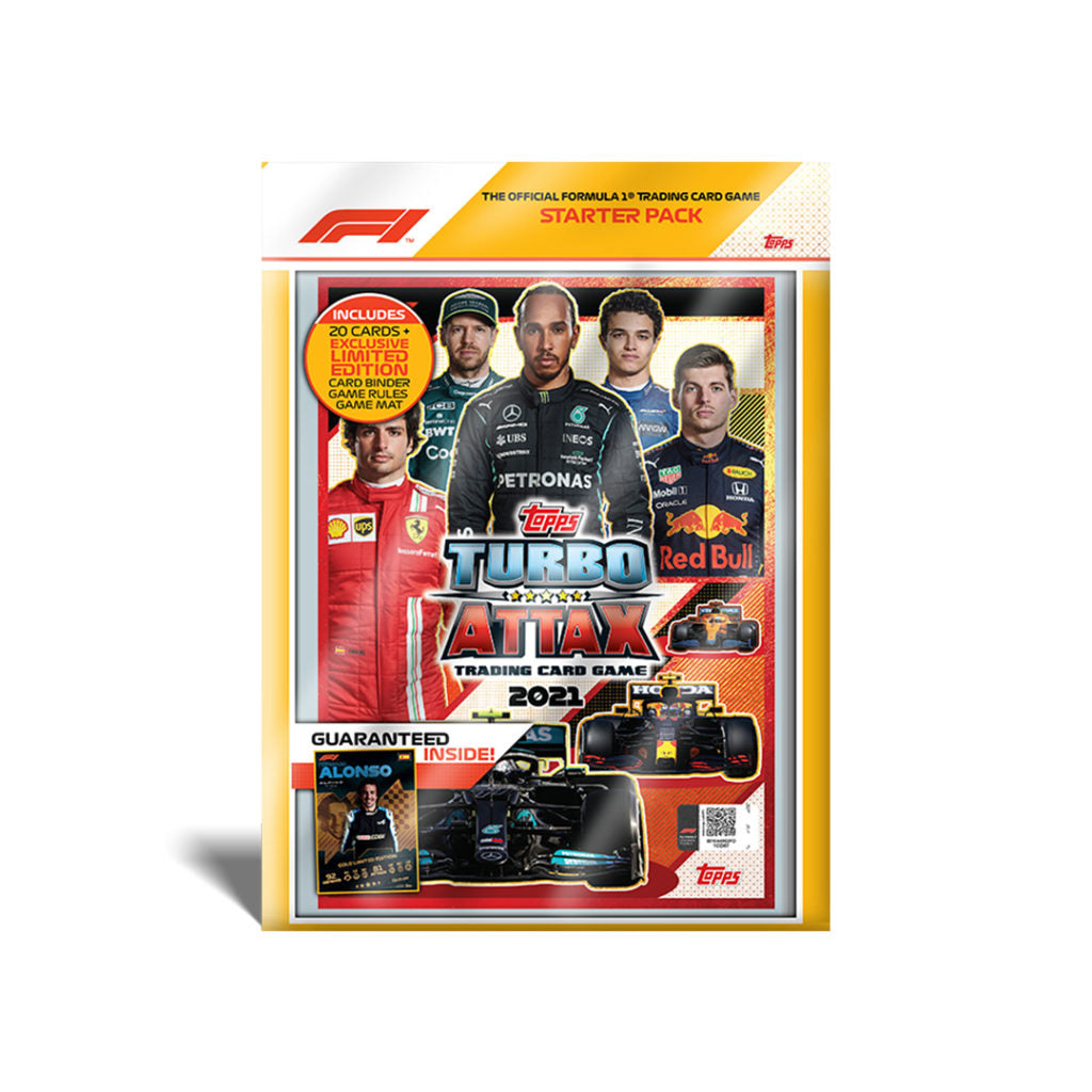 2021 TOPPS F1 TURBO ATTAX CARDS STARTER PACK