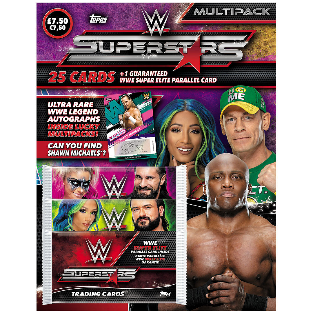 2021 TOPPS WWE SUPERSTARS CARDS MULTI-PACK B