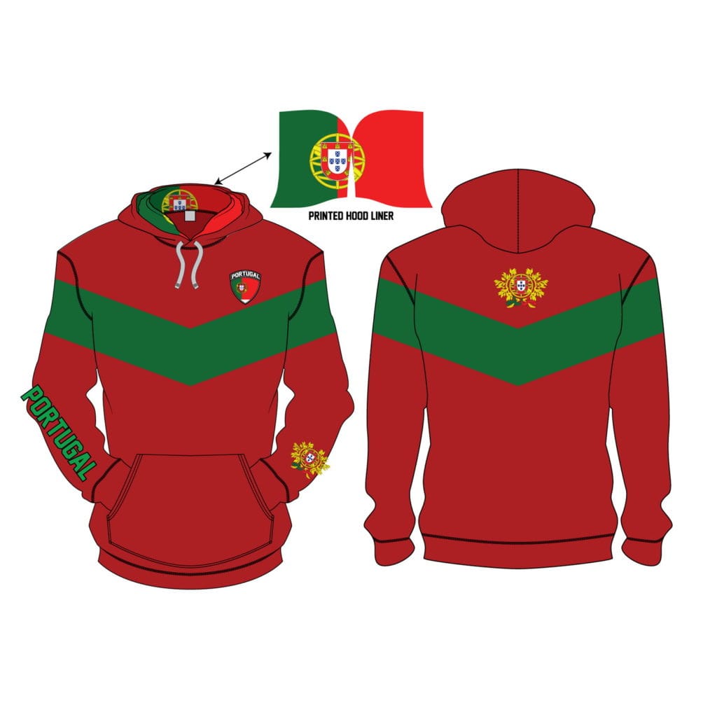 PORTUGAL – POLYESTER HOODIE