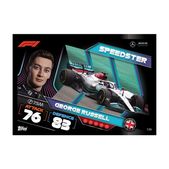 2022 TOPPS TURBO ATTAX FORMULA 1 CARDS - 24-PACK BOX (240 CARDS)