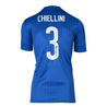 GIORGIO CHIELLINI AUTHENTIC SIGNED 2016-2017 ITALY JERSEY